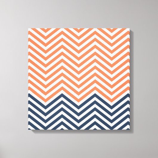 Chevron Canvas Afdruk (Voorkant)