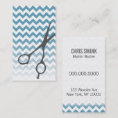 Chevron cisaille le carte de visite de (Devant / Derrière)