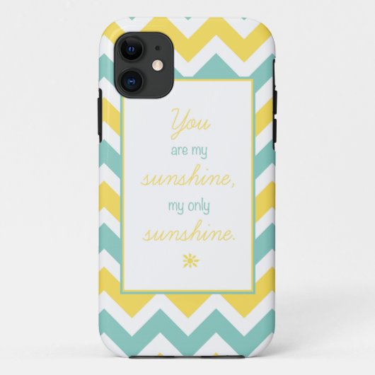 Chevron Coque "Vous êtes mon soleil" (Dos)
