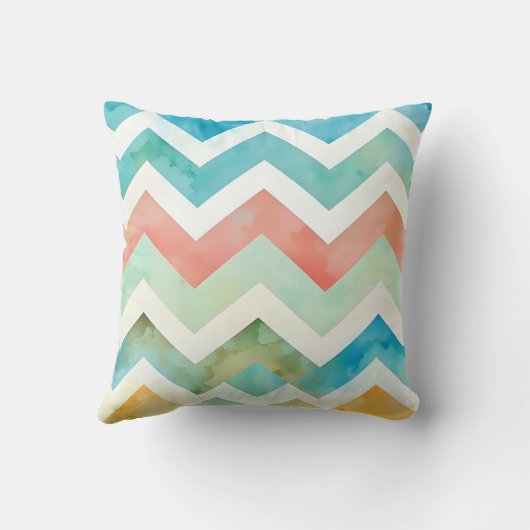 Chevron Cushion Kussen (Achterkant)