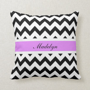 Chevron Custom Name Pillow Kussen