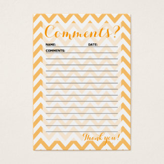 Chevron Customer Commentaar Kaart