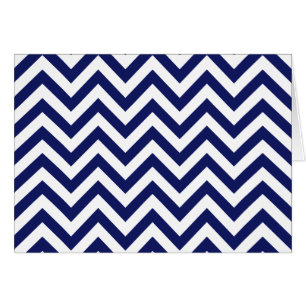 Chevron en bleu et blanc
