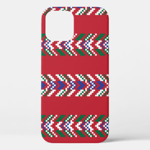 Chevron fair isle naadloze patroondesignallover; iPhone 12 hoesje