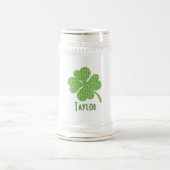 Chevron Four Leaf Clover Bierpul (Center)