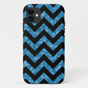 Chevron Glitter Kijk iPhone 5 BT Hoesje