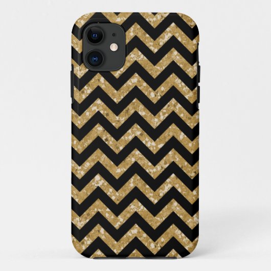 Chevron Glitter Kijk iPhone 5 Robuust Xtreme Hoesj Case-Mate iPhone Case (Achterkant)