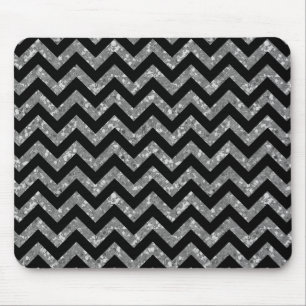 Chevron Glitter Kijk Mousepad Muismat