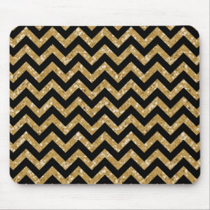 Chevron Glitter Kijk Mousepad Muismat
