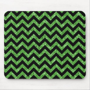 Chevron Glitter Kijk Mousepad Muismat