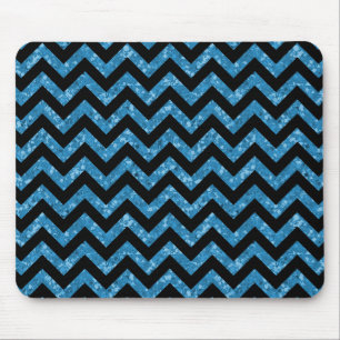 Chevron Glitter Kijk Mousepad Muismat