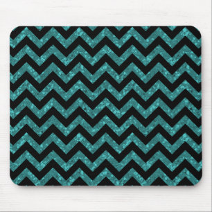 Chevron Glitter Kijk Mousepad Muismat