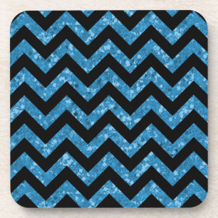 Chevron Glitter Kijk Onderzetters