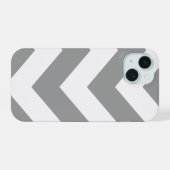 Chevron gras gris (Verso Horizontal)