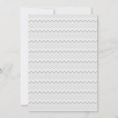 CHEVRON GRAY LAYER GOLD ALLE OCCASION BIRTHDAY KAART (Achterkant)