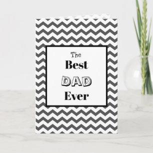 Chevron Greatest Dad Ever Kaart