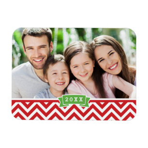 Chevron Holiday Keepomwille Photo Magnet Magneet