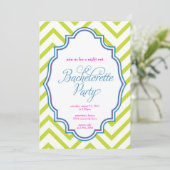 CHEVRON - invitation BACHELORETTE- de filles de la (Debout devant)