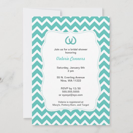 Chevron, Invitation d'Fête de l'mariée des Corses  (Devant)