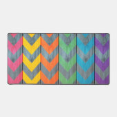 Chevron Motif On Wood Texture par Shirley Taylor (Recto)