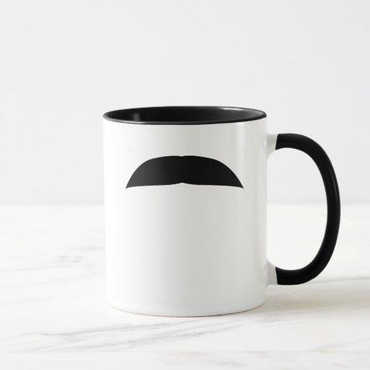 Chevron Mustache Mok (Rechts)