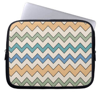 Chevron Natuur Vibes Laptop Sleeve