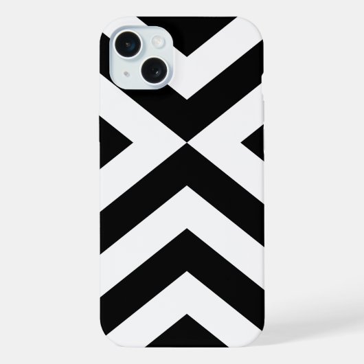 Chevron noir et blanc (Verso)