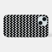 Chevron noir et blanc (Verso Horizontal)