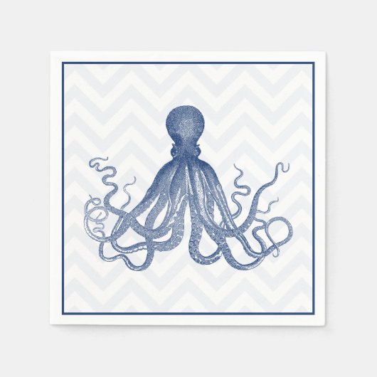 Chevron Octopus LT Servetten (Voorkant)