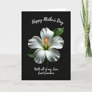 Chevron Oma Bloom Card Kaart