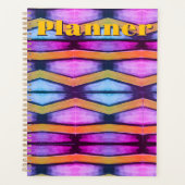 Chevron orange, rose, violet et bleu (Devant)