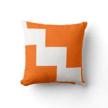 Chevron Oranje en White