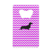 Chevron Parfaitement Rose Avec Dachshund (Dos)