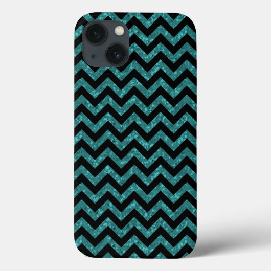 Chevron Parties scintillant Look iPad Air BT Coque (Verso)