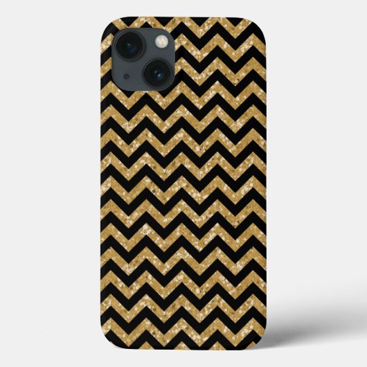 Chevron Parties scintillant Look iPad Air BT Coque (Verso)
