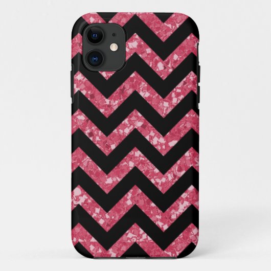 Chevron Parties scintillant Look iPhone 5 BT Coque (Dos)