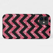 Chevron Parties scintillant Look iPhone 5 BT Coque (Dos (Horizontal))