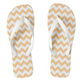 Chevron-patroon teenslippers