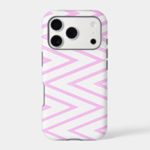 Chevron-patroonontwerp in roze en wit