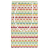 Chevron Pattern 4 Klein Cadeauzakje (Voorkant)