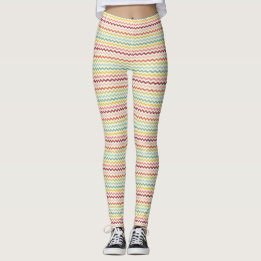 Chevron Pattern 4 Leggings