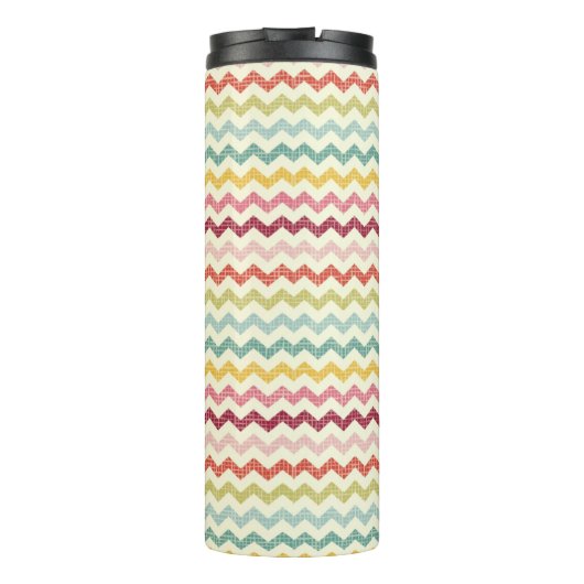 Chevron Pattern 4 Thermosbeker (Achterkant)