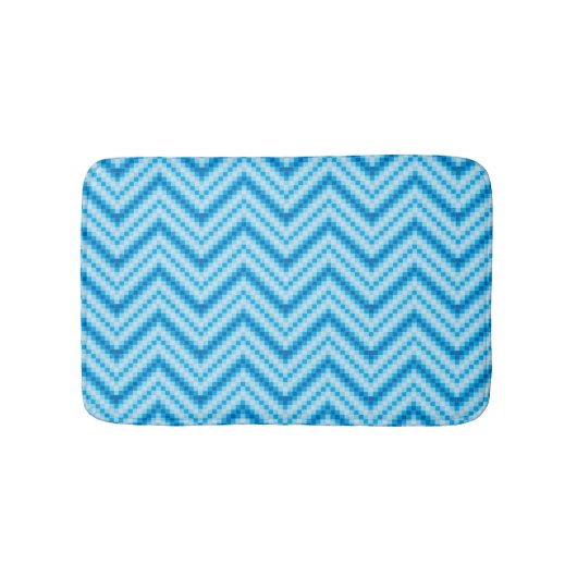 Chevron Pattern Achtergrond Badmat (Voorkant)