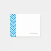 Chevron Pattern Achtergrond Post-it® Notes (Voorkant)