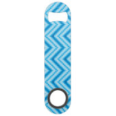 Chevron Pattern Achtergrond Speed Flessenopener (Achterkant)