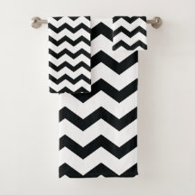 Chevron Pattern Black and White