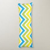 Chevron Pattern Lichaamskussen (Achterkant (Verticaal))