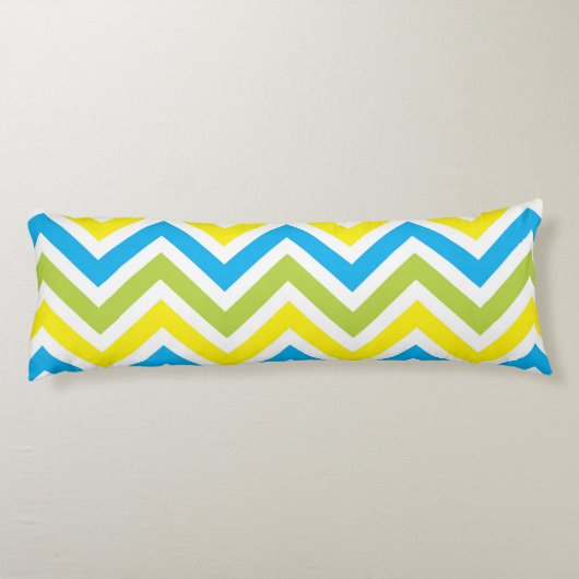 Chevron Pattern Lichaamskussen (Achterkant)