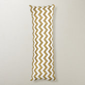 Chevron Pattern Lichaamskussen (Achterkant (Verticaal))