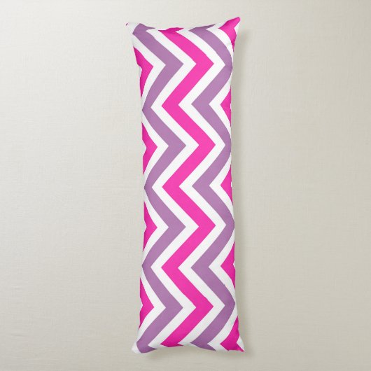 Chevron Pattern Lichaamskussen (Achterkant (Verticaal))